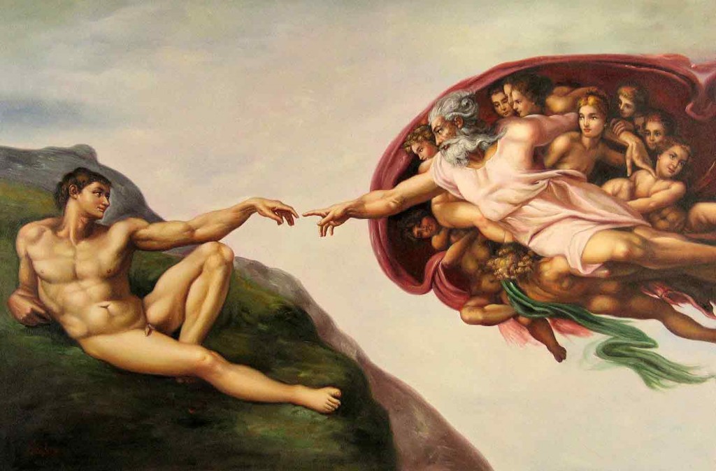 The Creation of Adam - Michelangelo